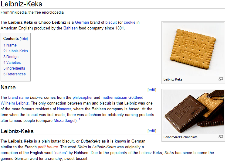 Leibniz Cookie